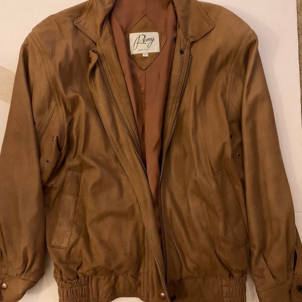 ✨MOVING SALE✨ Remy Vintage Leather Jacket